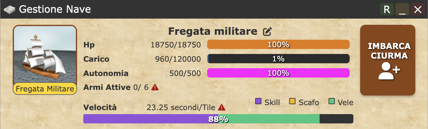 PersonalizzaNaveVele