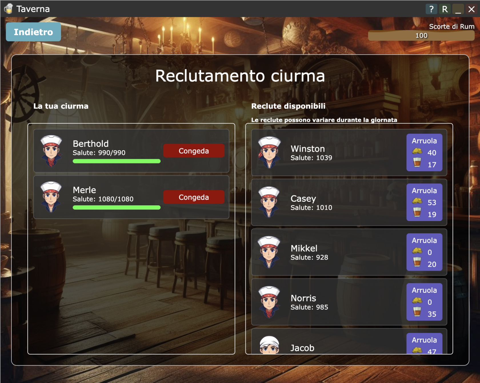 ReclutamentoCiurma